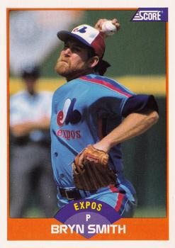 #428 Bryn Smith - Montreal Expos - 1989 Score Baseball