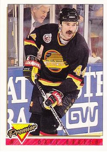 #428 Dave Babych - Vancouver Canucks - 1993-94 Topps Premier Hockey
