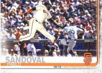 #428a Pablo Sandoval - San Francisco Giants - 2019 Topps Baseball
