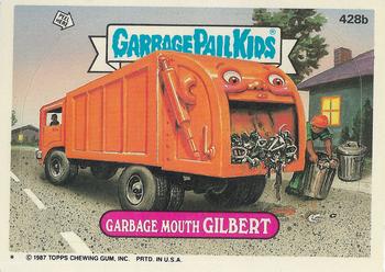 #428b Garbage Mouth Gilbert - 1987 Topps Garbage Pail Kids Series 11