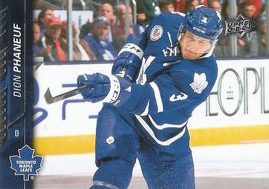 #429 Dion Phaneuf - Toronto Maple Leafs - 2015-16 Upper Deck Hockey