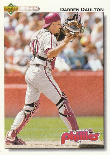 #429 Darren Daulton - Philadelphia Phillies - 1992 Upper Deck Baseball