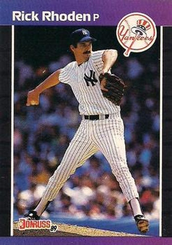 #429 Rick Rhoden - New York Yankees - 1989 Donruss Baseball