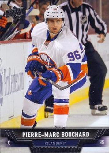 #429 Pierre-Marc Bouchard - New York Islanders - 2013-14 Upper Deck Hockey