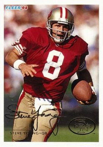 #429 Steve Young - San Francisco 49ers - 1994 Fleer Football