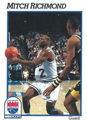 #429 Mitch Richmond - Sacramento Kings - 1991-92 Hoops Basketball