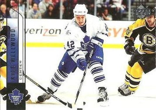 #429 Kyle Wellwood - Toronto Maple Leafs - 2006-07 Upper Deck Hockey