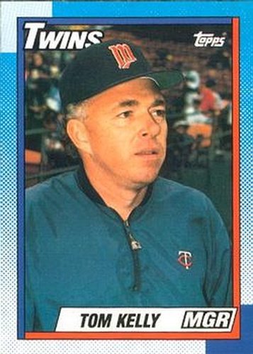 #429 Tom Kelly - Minnesota Twins - 1990 O-Pee-Chee Baseball