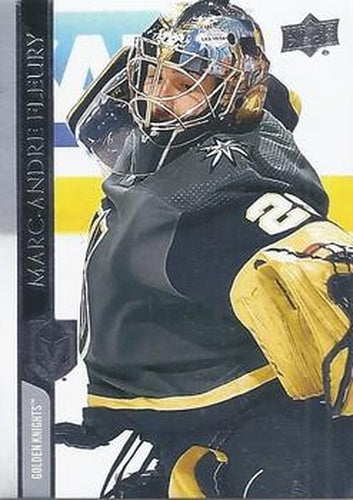 #429 Marc-Andre Fleury - Vegas Golden Knights - 2020-21 Upper Deck Hockey