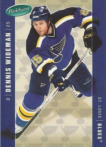 #429 Dennis Wideman - St. Louis Blues - 2005-06 Parkhurst Hockey