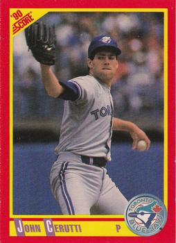 #429 John Cerutti - Toronto Blue Jays - 1990 Score Baseball