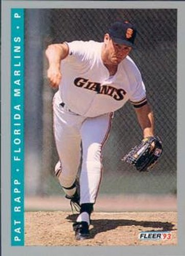 #429 Pat Rapp - Florida Marlins - 1993 Fleer Baseball