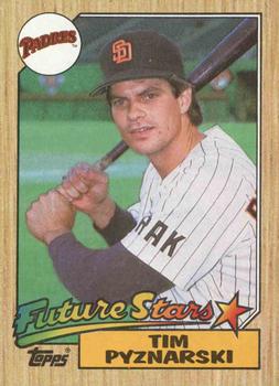 #429 Tim Pyznarski - San Diego Padres - 1987 Topps Baseball