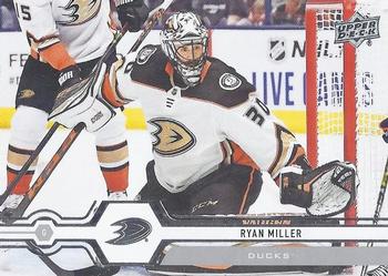 #429 Ryan Miller - Anaheim Ducks - 2019-20 Upper Deck Hockey