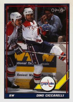 #429 Dino Ciccarelli - Washington Capitals - 1991-92 O-Pee-Chee Hockey