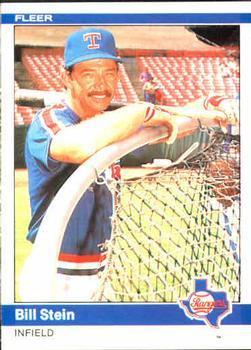 #429 Bill Stein - Texas Rangers - 1984 Fleer Baseball