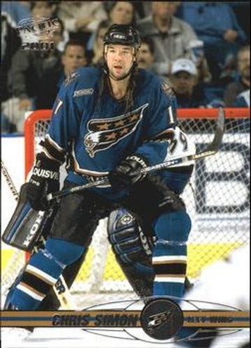 #429 Chris Simon - Washington Capitals - 2000-01 Pacific Hockey