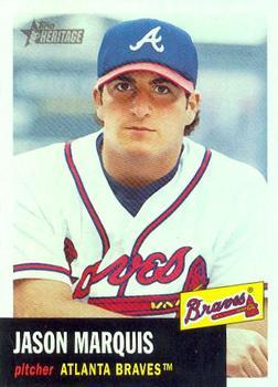 #429 Jason Marquis - Atlanta Braves - 2002 Topps Heritage Baseball