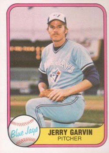 #429 Jerry Garvin - Toronto Blue Jays - 1981 Fleer Baseball