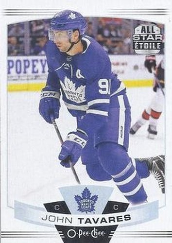 #429 John Tavares - Toronto Maple Leafs - 2019-20 O-Pee-Chee Hockey