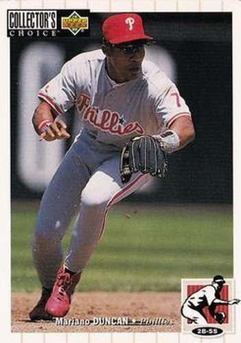 #429 Mariano Duncan - Philadelphia Phillies - 1994 Collector's Choice Baseball