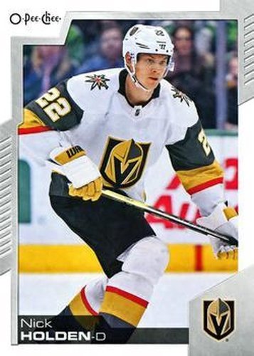 #429 Nick Holden - Vegas Golden Knights - 2020-21 O-Pee-Chee Hockey