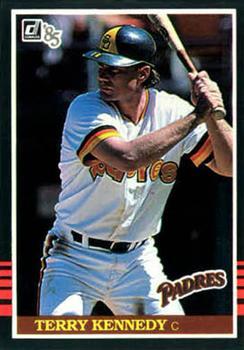 #429 Terry Kennedy - San Diego Padres - 1985 Donruss Baseball