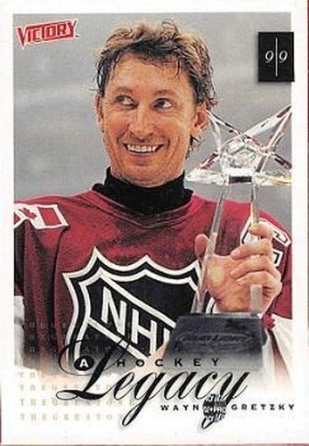 #429 Wayne Gretzky - New York Rangers - 1999-00 Upper Deck Victory Hockey