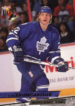 #429 Ken Baumgartner - Toronto Maple Leafs - 1993-94 Ultra Hockey
