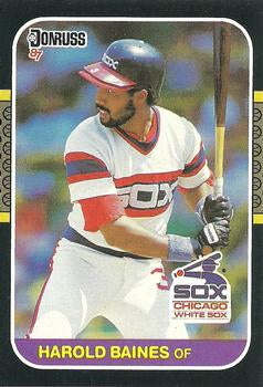 #429 Harold Baines - Chicago White Sox - 1987 Donruss Baseball