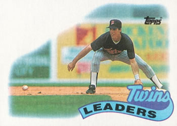 #429 Twins Leaders - Minnesota Twins - 1989 Topps Baseball