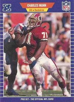 #429 Charles Mann - Washington Redskins - 1989 Pro Set Football