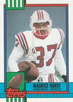 #429 Maurice Hurst - New England Patriots - 1990 Topps Football