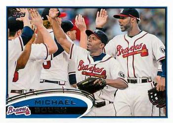 #429 Michael Bourn - Atlanta Braves - 2012 Topps Baseball