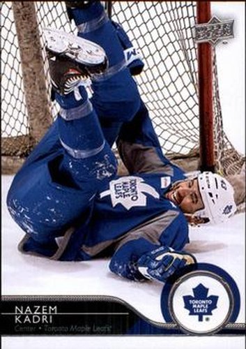 #429 Nazem Kadri - Toronto Maple Leafs - 2014-15 Upper Deck Hockey