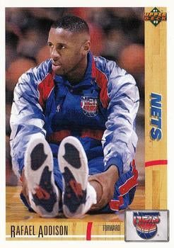 #429 Rafael Addison - New Jersey Nets - 1991-92 Upper Deck Basketball