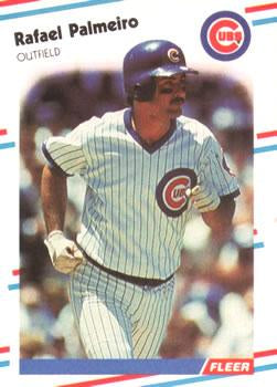 #429 Rafael Palmeiro - Chicago Cubs - 1988 Fleer Baseball