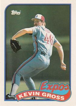 #42T Kevin Gross - Montreal Expos - 1989 Topps Traded Baseball