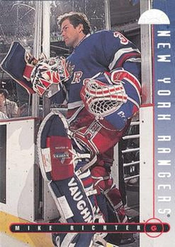 #42 Mike Richter - New York Rangers - 1995-96 Leaf Hockey