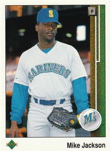 #142 Mike Jackson - Seattle Mariners - 1989 Upper Deck Baseball