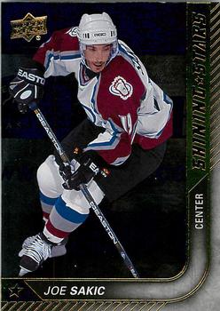 #SS-42 Joe Sakic - Colorado Avalanche - 2015-16 Upper Deck Hockey - Shining Stars