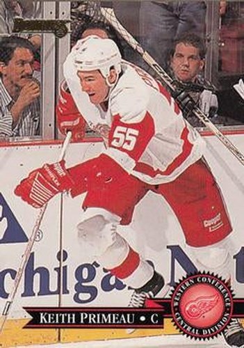 #42 Keith Primeau - Detroit Red Wings - 1995-96 Donruss Hockey