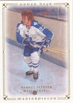 #42 Darryl Sittler - Toronto Maple Leafs - 2008-09 Upper Deck Masterpieces Hockey