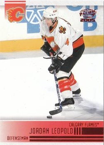 #42 Jordan Leopold - Calgary Flames - 2004-05 Pacific Hockey