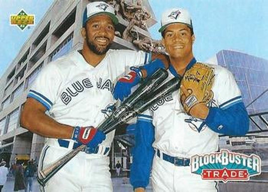 #42 Roberto Alomar / Joe Carter - Toronto Blue Jays - 1993 Upper Deck Baseball