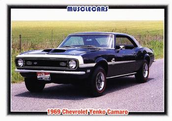 #42 1969 Chevrolet Yenko Camaro - 1992 Collect-A-Card Muscle Cars