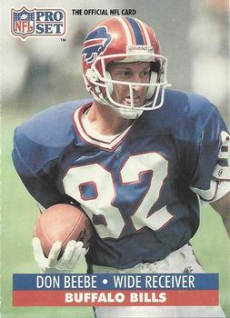 #442 Don Beebe - Buffalo Bills - 1991 Pro Set Football