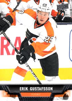 #42 Erik Gustafsson - Philadelphia Flyers - 2013-14 Upper Deck Hockey