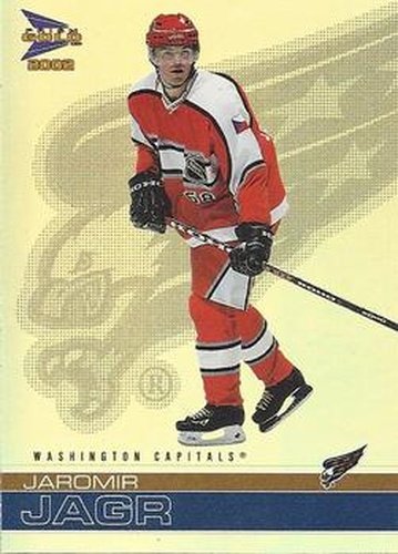 #42 Jaromir Jagr - Washington Capitals - 2001-02 Pacific McDonald's Hockey