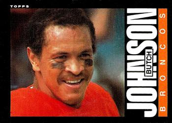 #242 Butch Johnson - Denver Broncos - 1985 Topps Football